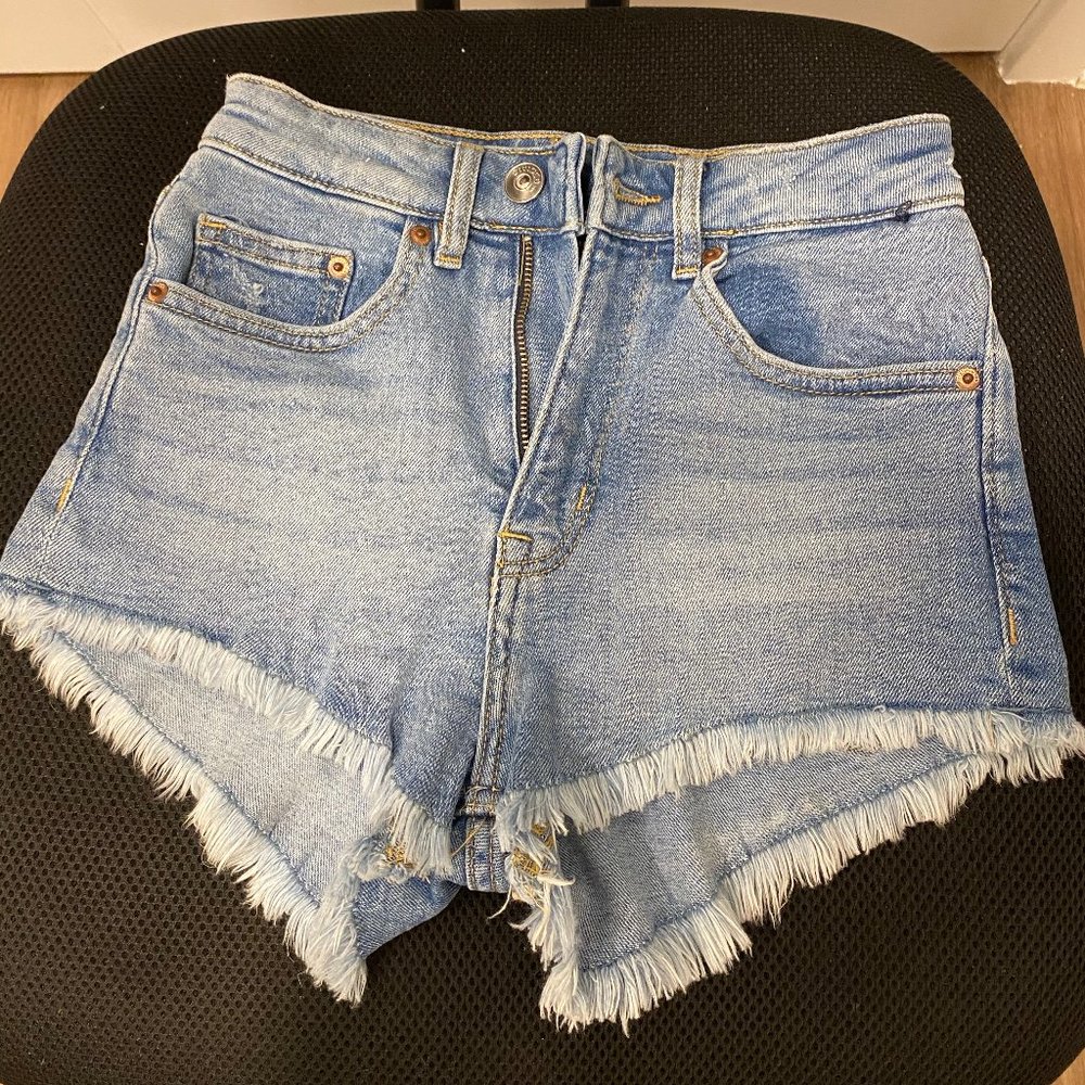 denim jean shorts